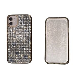 Glitter Silver Phone Case